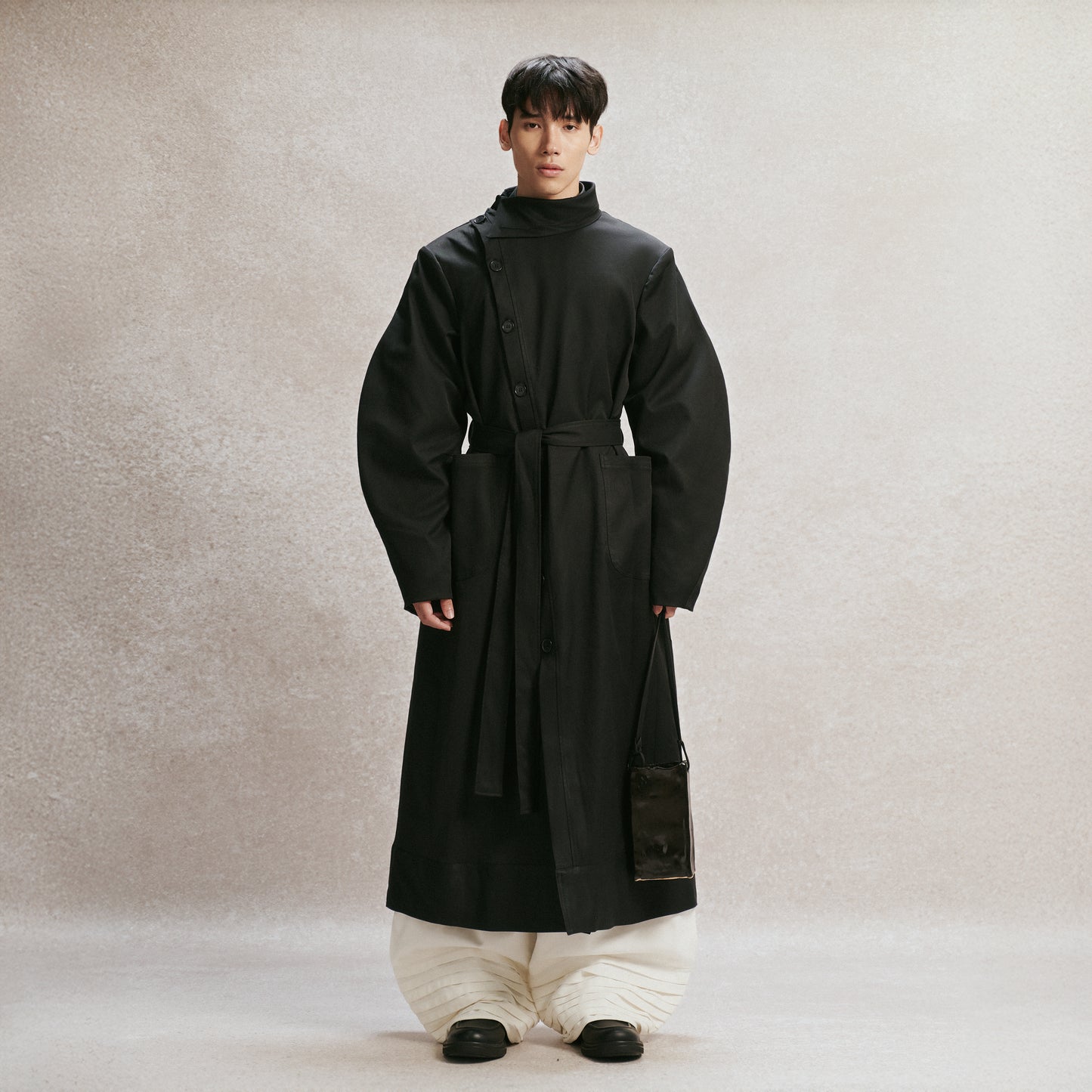 Beige Larris Trench Coat