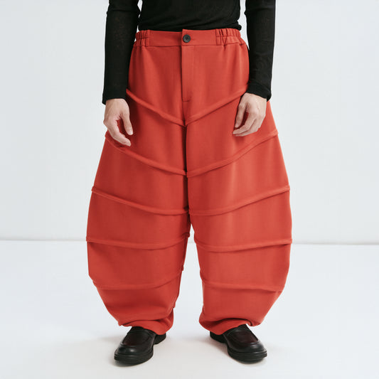 Orange Chum Pants