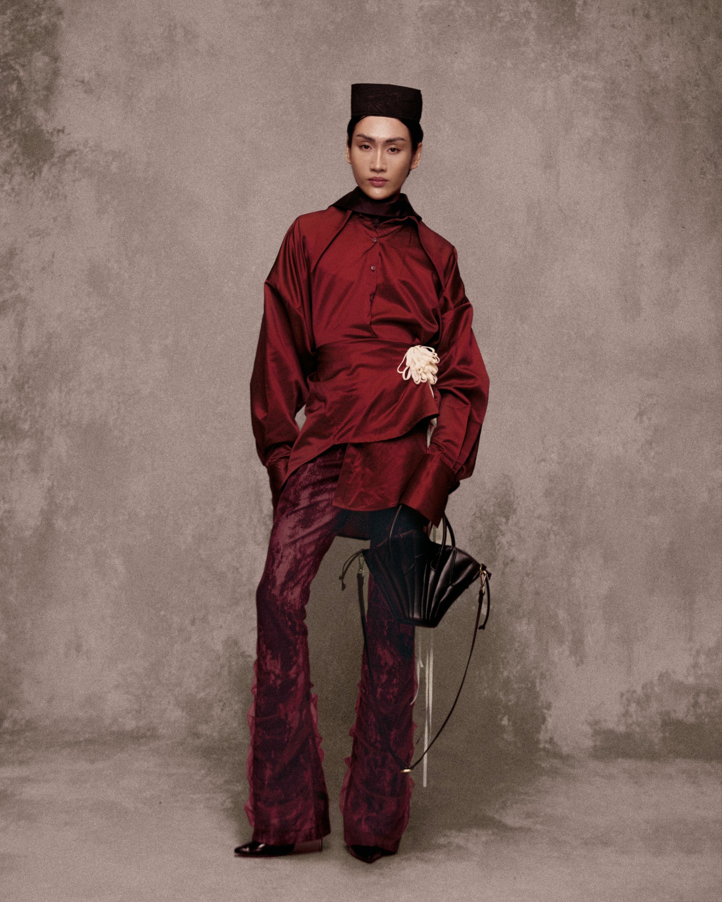 Chợ Lớn Denim Flared Pants AN HERITAGE ASTOUD