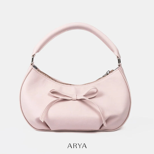 Pink Bow Pot Bag