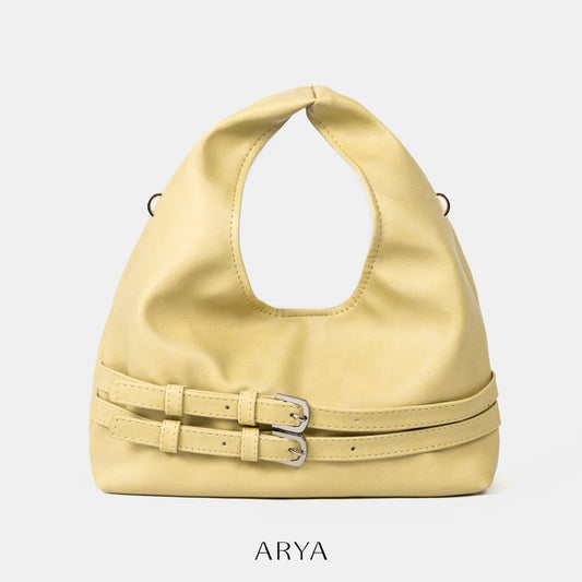 Yellow Double Belt Bag